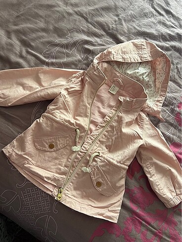 H&M trençkot kız bebek yeni - Görsel 5