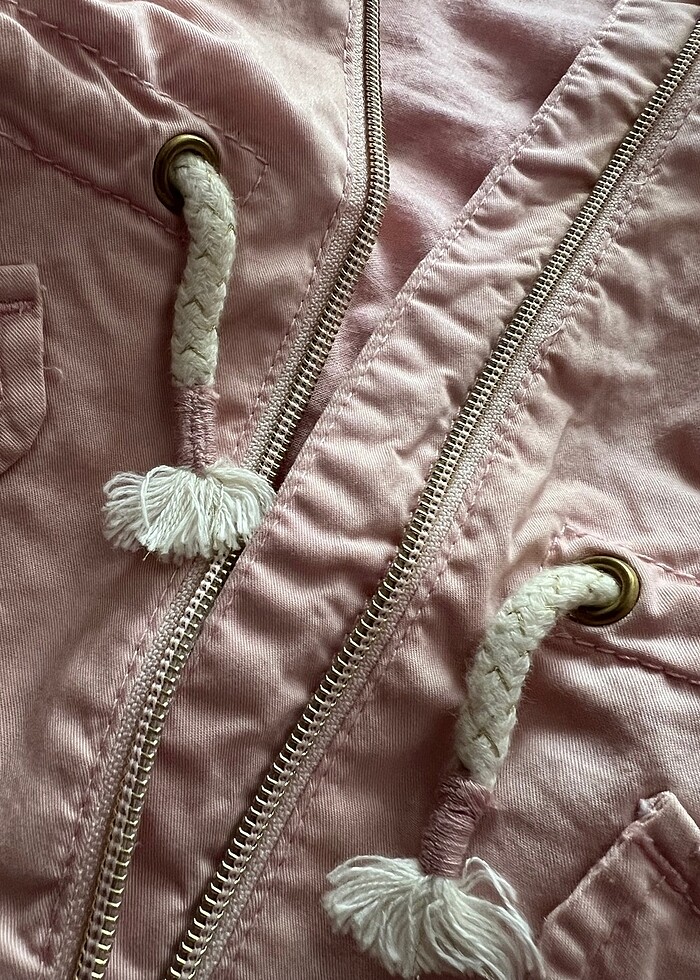 H&M trençkot kız bebek yeni - Görsel 4