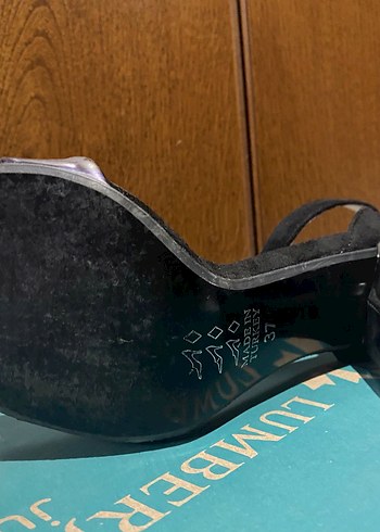 Siyah Kadın Topuklu ayakkabı - Görsel 4