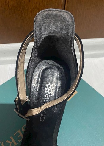 Siyah Kadın Topuklu ayakkabı - Görsel 5
