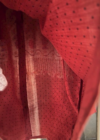 Bordo Pull & Bear Kadın Gömlek - Görsel 5