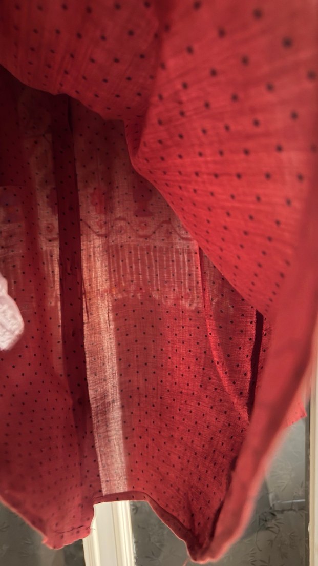 Bordo Pull & Bear Kadın Gömlek - Görsel 5