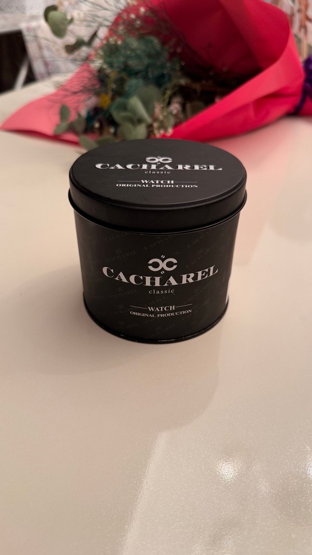 Cacharel metal saat kutusu - Görsel 2