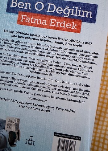 Ciltli, Ben O Değilim - Fatma Erdek - Görsel 2