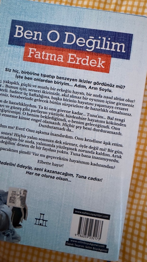Ciltli, Ben O Değilim - Fatma Erdek - Görsel 2
