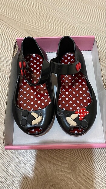 Kız çocuk Mickey Minnie mouse ayakkabı