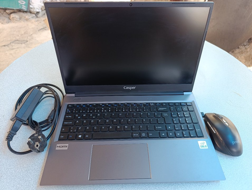 Gri Casper Laptop - Görsel 2