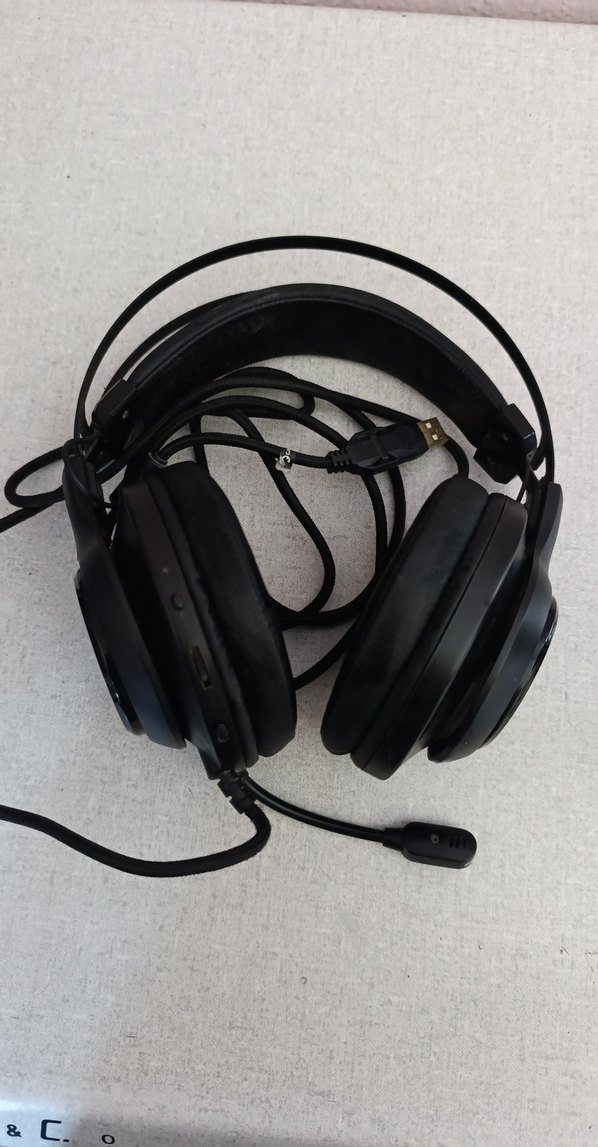 Kablolu Siyah Oyun Kulaklığı - Görsel 2