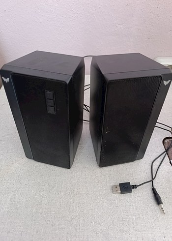 USB ve Aux Girişli Siyah höperlör