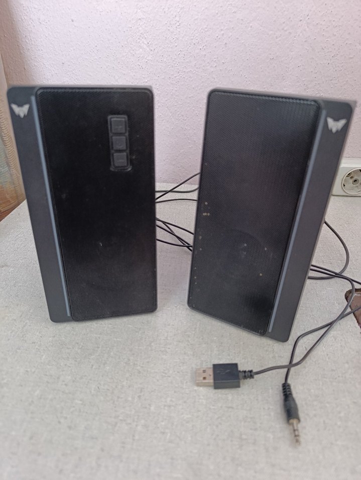 USB ve Aux Girişli Siyah höperlör - Görsel 2