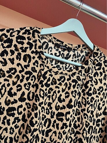 l Beden Leopar desen bluz