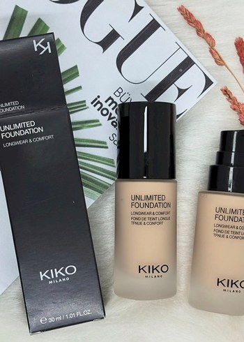 KIKO Unlimited Foundation Açık Bej Renk