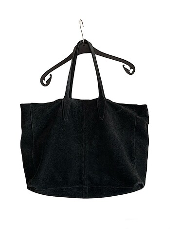 Mango Süet Deri Shopper Kol Çantası