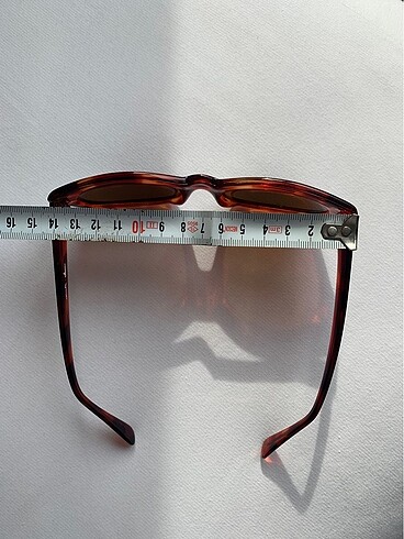 Beden bordo Renk Vintage Kemik Leopar Güneş Gözlüğü