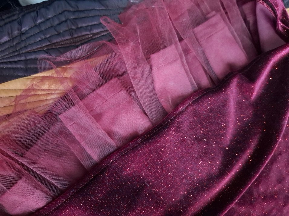 Kısa Kollu Mor Kız Çocuk Elbise - Görsel 4