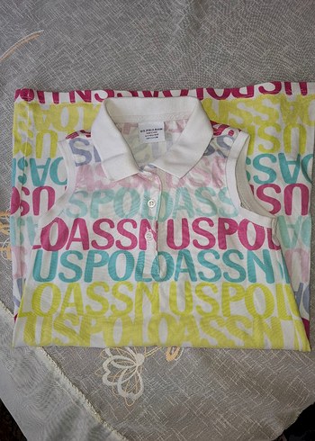 Kız Çocuk Renkli Baskılı Kolsuz Elbise - Görsel 2