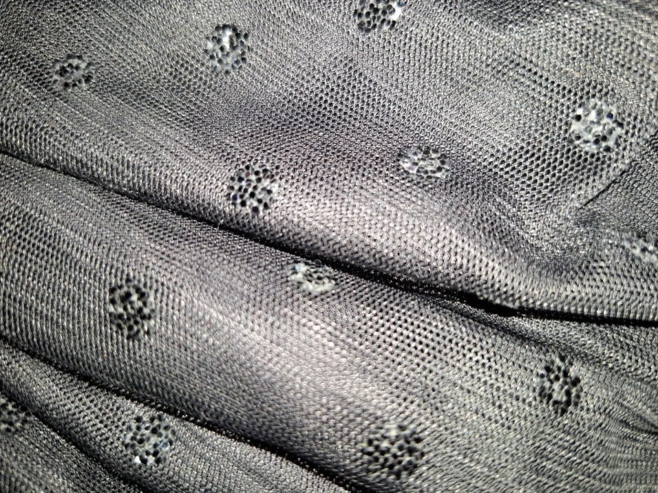 Nakışlı Siyah Fırfırlı Kız Eteği - Görsel 2