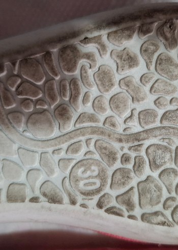 Nakışlı, Düğmeli Pembe Kız Babet - Görsel 4