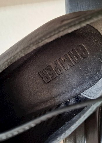 Camper Deri Kadın Siyah Klasik Topuklu Ayakkabı - Görsel 3