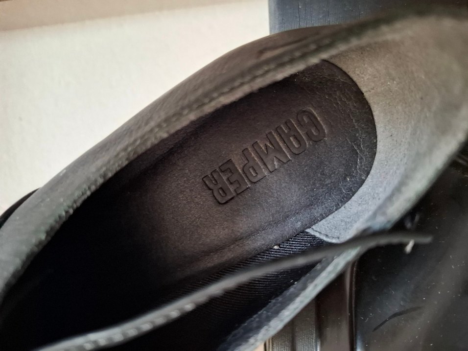 Camper Deri Kadın Siyah Klasik Topuklu Ayakkabı - Görsel 3