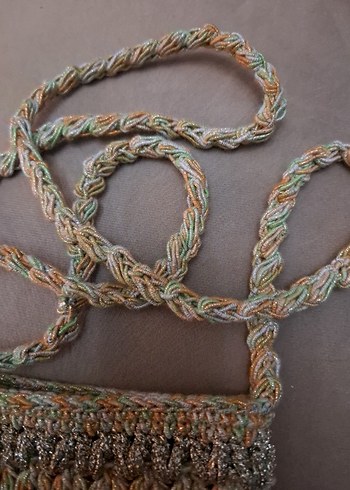 Kadın Örgü Bohem Çapraz Çanta - Görsel 3