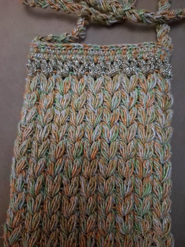 Kadın Örgü Bohem Çapraz Çanta - Görsel 2