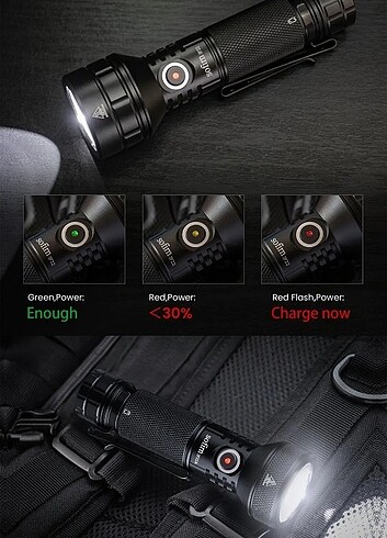 Diğer Sofirn uzun menzilli fener 680mt.2100lumens