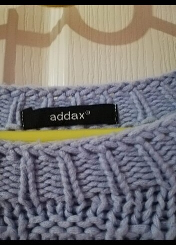36 Beden mavi Renk Addax mavi kazak