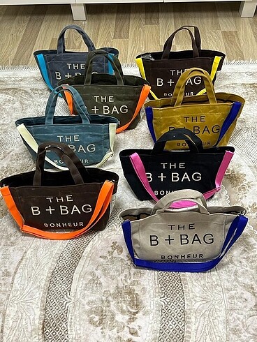 the b+bag çanta renkli askılı