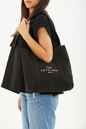 Beden siyah Renk siyah the tote bag çanta