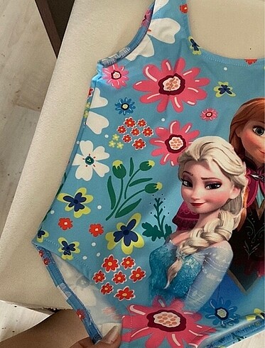 Diğer elsa kız çocuk mayo