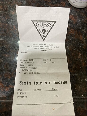 Guess guess saat