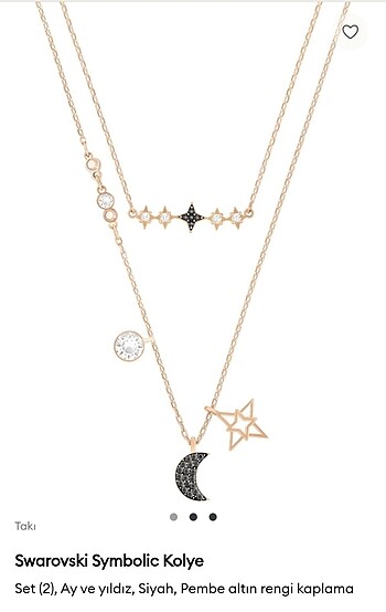 swarovski swarovski kolye