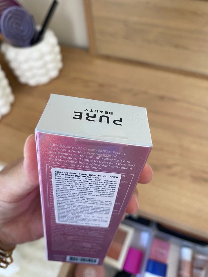 Pure Beauty CC Krem Urban Shield 02 Natural - Görsel 2