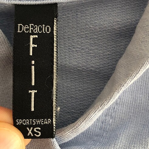xs Beden mavi Renk Defacto kız Sweatshirt