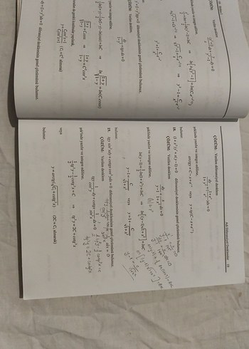 Çözümlü Problemlerle Diferansiyel Denklemler - Görsel 6