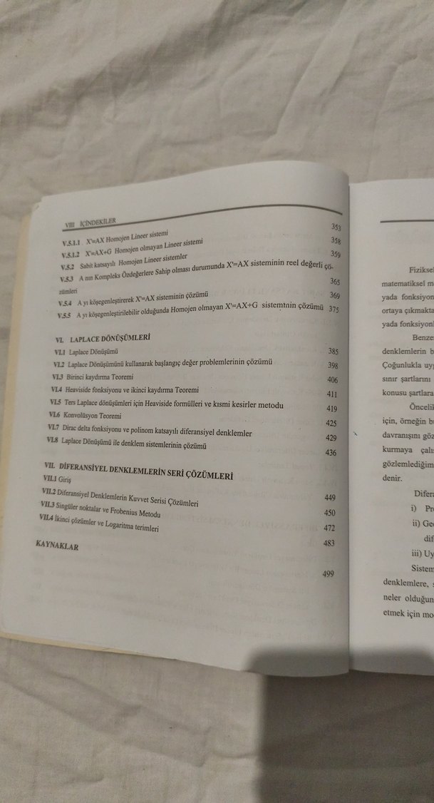 Çözümlü Problemlerle Diferansiyel Denklemler - Görsel 5