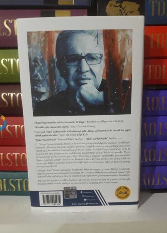 Serenad Zülfü Livaneli Ciltli Şömizli Kitap - Görsel 3