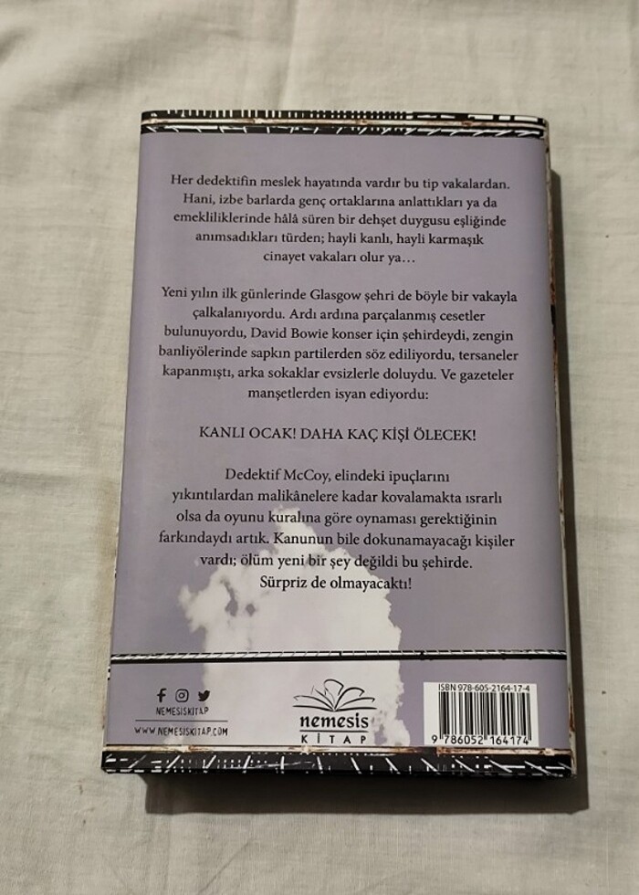 Kanlı Ocak Ciltli Şömizli Polisiye Gerilim - Görsel 2