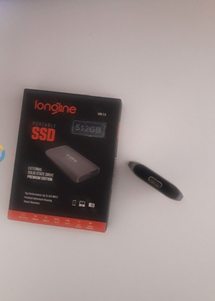 512GB Harici SSD Disk Bellek 512 GB - Görsel 4