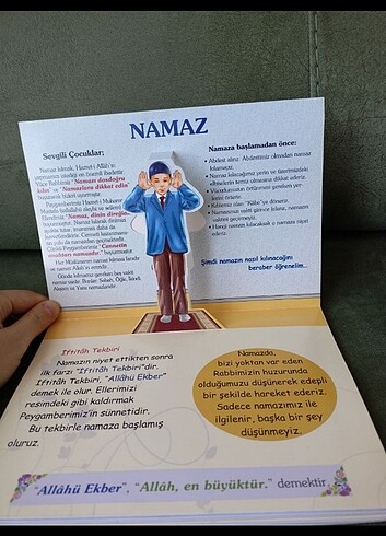 Erkek Çocuk İçin Namaz Kitabı 