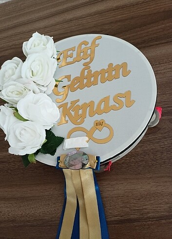 Beden Renk Kına Tefi Deri 27 cm