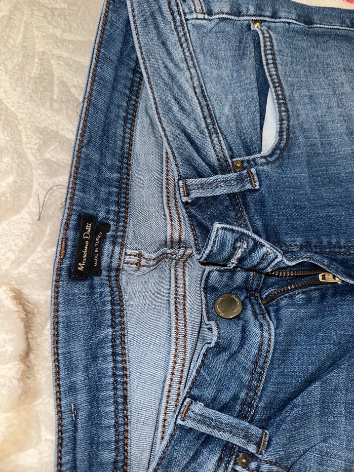 Kadın Mavi Denim Midi Boy Jean — görsel 5/9