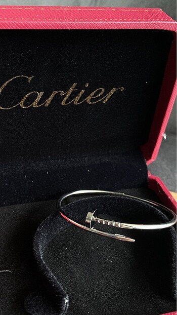 Cartier Çivi Bilezik İnce