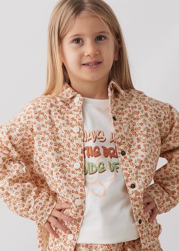 Cichild markası Bej Desenli Kız Çocuk Eşofman Takımı - Görsel 6