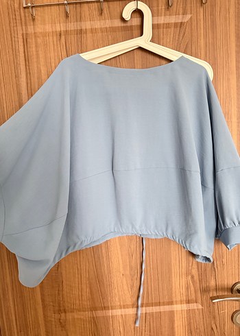 Mavi Bağcıklı Rahat Kadın Eşofman Takımı - Görsel 14