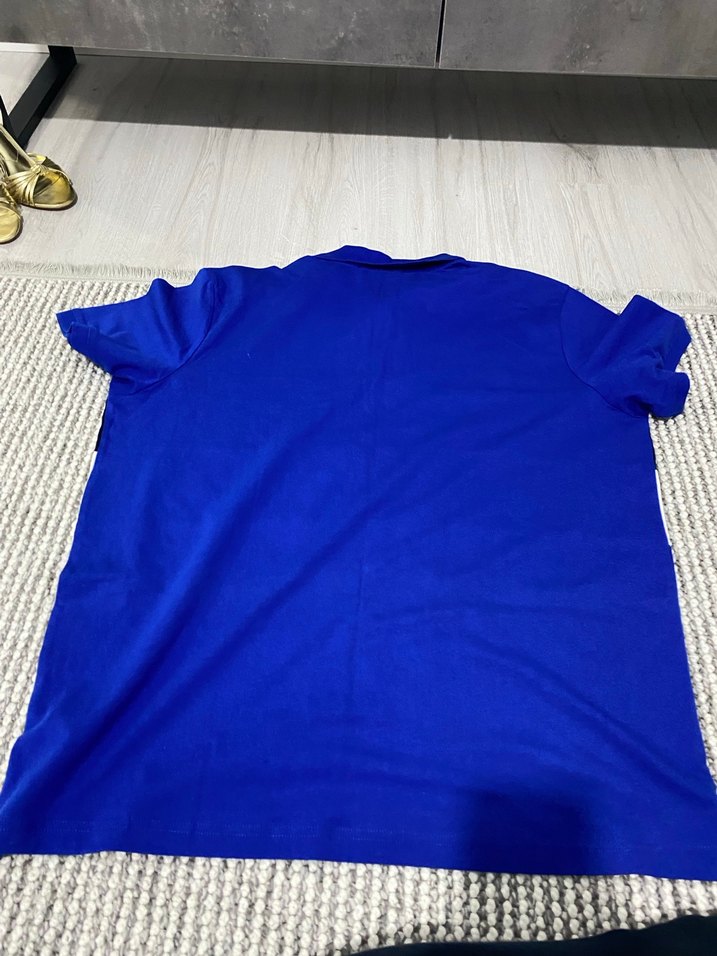 Erkek Lacivert Düğmeli Polo Tişört xl hiçgiyilmedi - Görsel 3