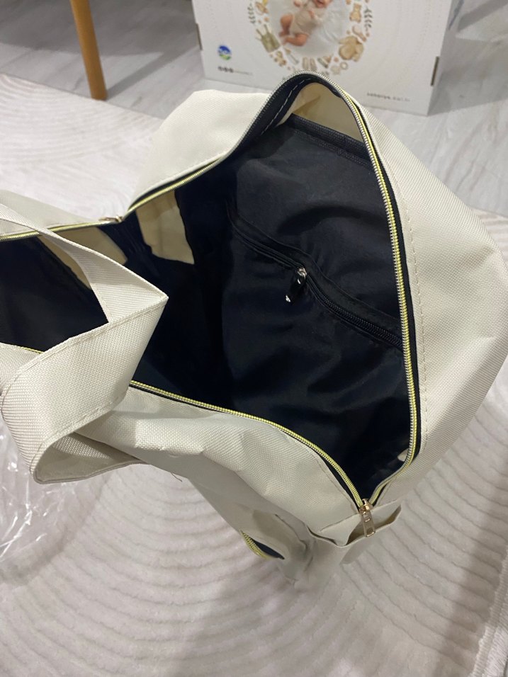 Gri-Beyaz Bebek Bakım Çantası - Görsel 4