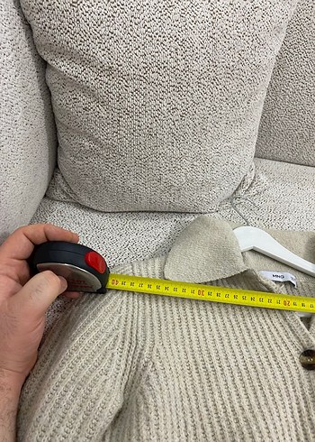 Mango xs Bej Örgü Kadın Hırka - Görsel 5