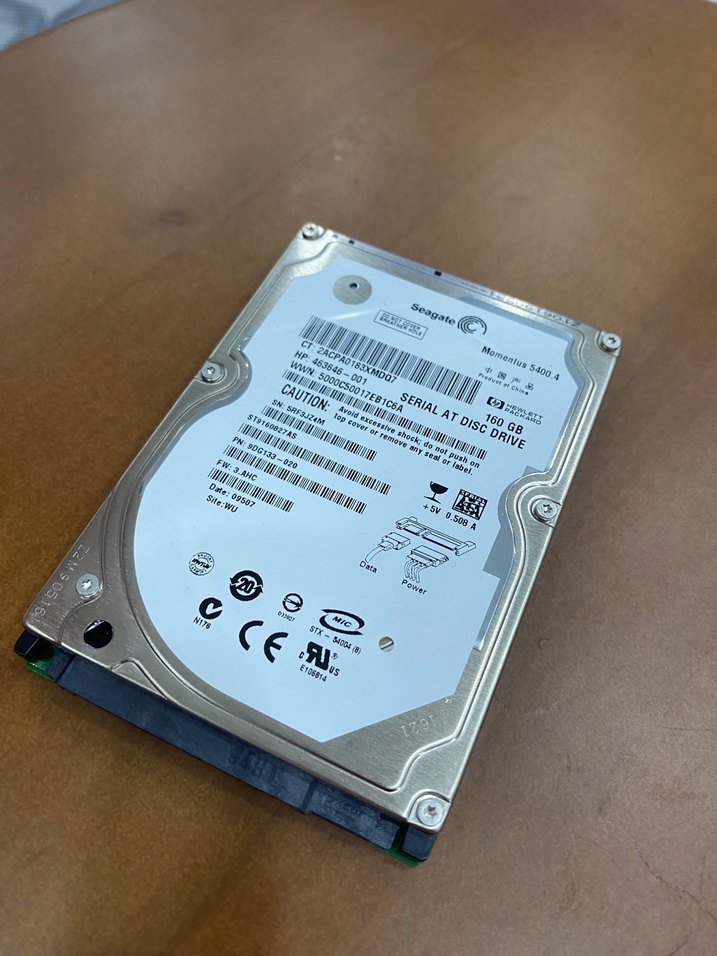 Seagate 2.5" 160 GB Dizüstü Bilgisayar Sabit Disk Sürücüsü - Görsel 2